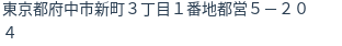 住所(登記所在地)