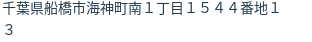 住所(登記所在地)