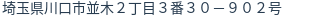 住所(登記所在地)