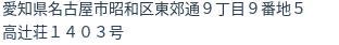 住所(登記所在地)