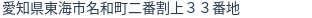 住所(登記所在地)