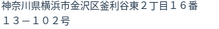 住所(登記所在地)
