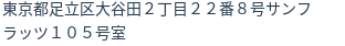 住所(登記所在地)