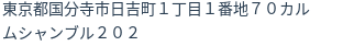 住所(登記所在地)