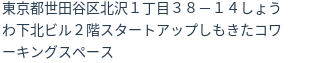住所(登記所在地)
