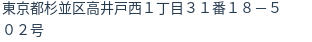 住所(登記所在地)