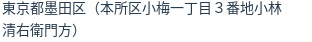 住所(登記所在地)