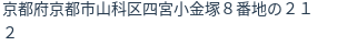 住所(登記所在地)