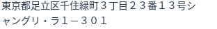 住所(登記所在地)