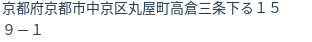 住所(登記所在地)