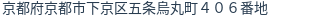 住所(登記所在地)
