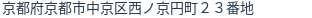 住所(登記所在地)