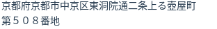 住所(登記所在地)