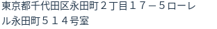 住所(登記所在地)