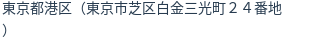 住所(登記所在地)