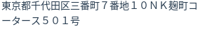 住所(登記所在地)