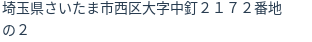 住所(登記所在地)