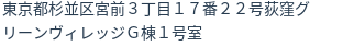 住所(登記所在地)