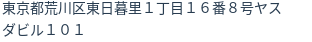 住所(登記所在地)