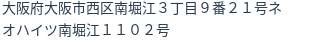 住所(登記所在地)
