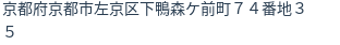 住所(登記所在地)