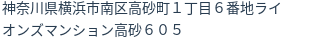 住所(登記所在地)