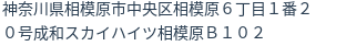 住所(登記所在地)