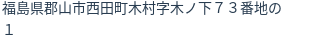 住所(登記所在地)