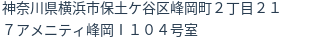 住所(登記所在地)