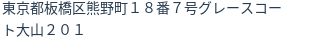 住所(登記所在地)