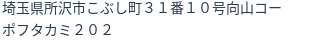 住所(登記所在地)