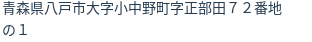 住所(登記所在地)