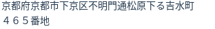 住所(登記所在地)