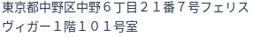 住所(登記所在地)