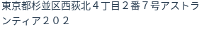 住所(登記所在地)