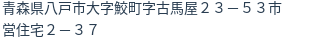 住所(登記所在地)