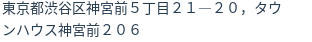 住所(登記所在地)