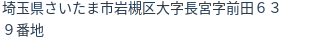 住所(登記所在地)