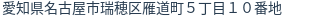 住所(登記所在地)