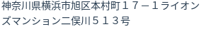 住所(登記所在地)
