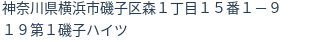 住所(登記所在地)