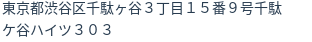 住所(登記所在地)
