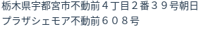 住所(登記所在地)