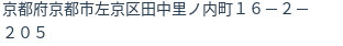 住所(登記所在地)