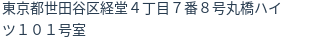 住所(登記所在地)