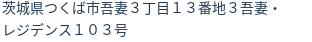 住所(登記所在地)