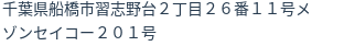 住所(登記所在地)