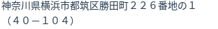 住所(登記所在地)