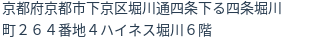 住所(登記所在地)