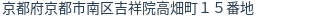 住所(登記所在地)